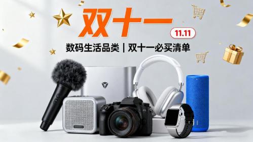 2025双十一最划算的物品有哪些呢？双十一数码10款好物清单推荐