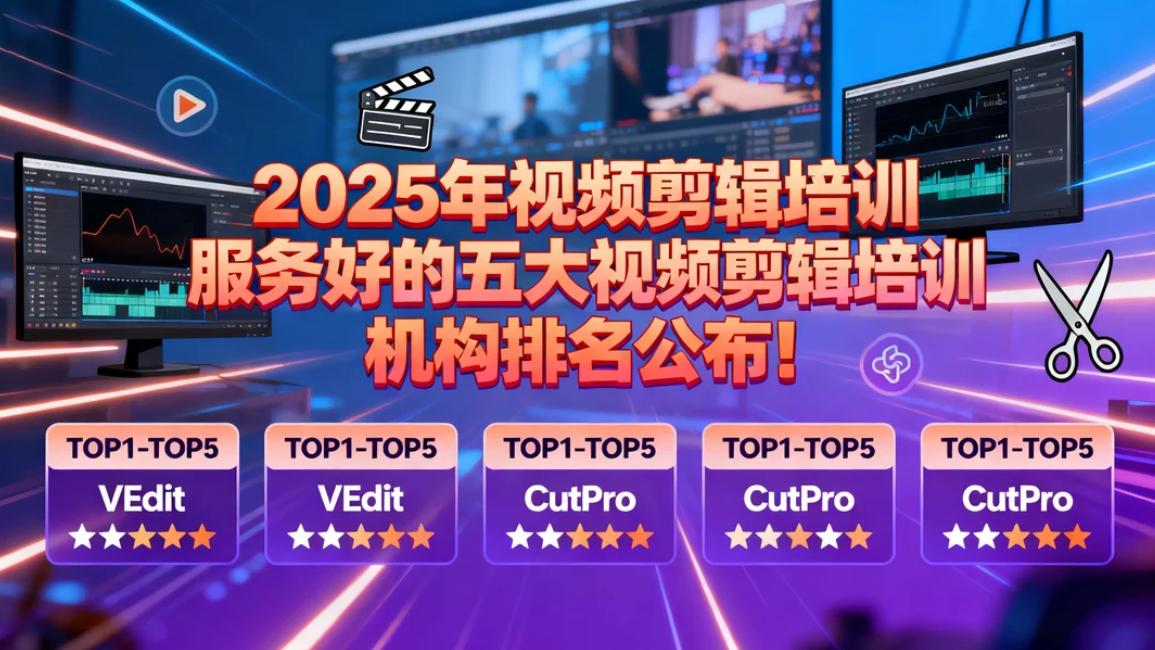 2025年视频剪辑培训，服务好的五大视频剪辑培训机构排名公布！