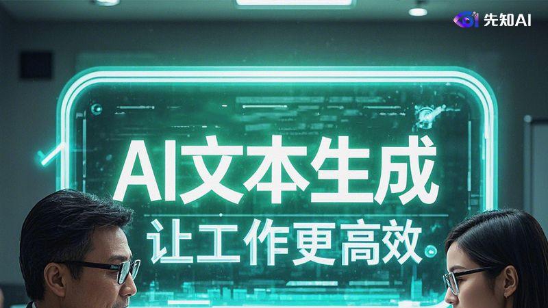 揭秘！先智先行的 AI 文本生成魔法