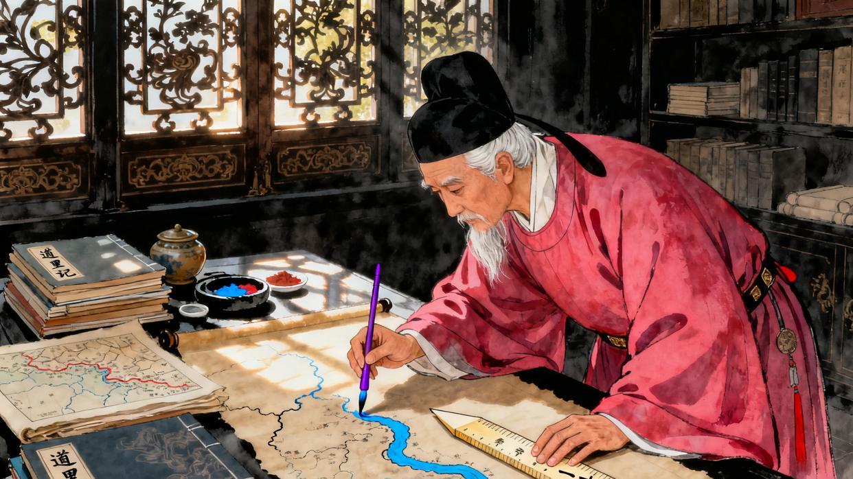 贾耽：华夷图志世的大唐地理巨匠！《海内华夷图》开制图先河！