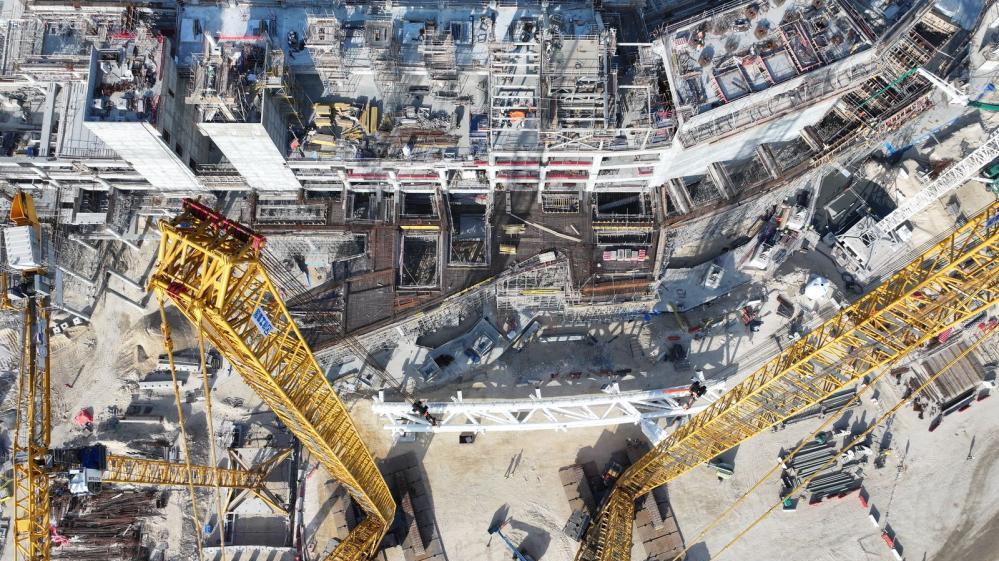 腾发设备闪耀中东，助力沙特阿美体育场建设