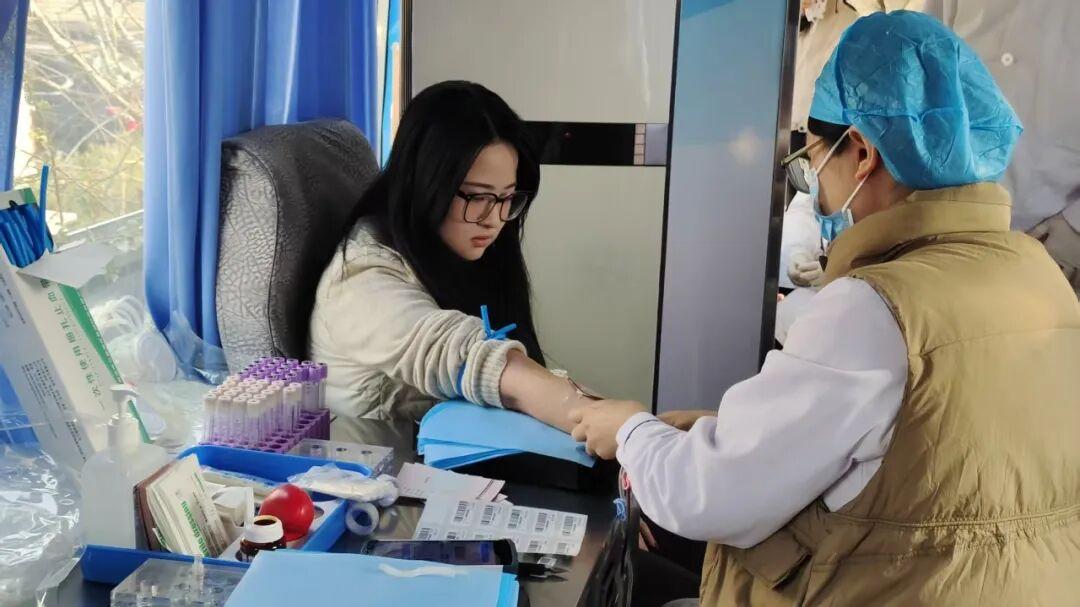 潍坊市青州市庙子镇开展无偿献血活动