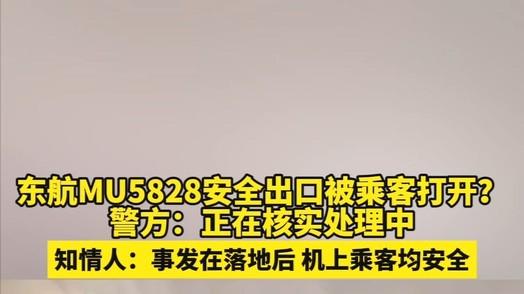 飞机落地后竟开安全门？乘客手欠代价可能超10万
