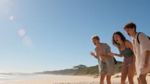 澳洲高温达 46 度，随后沙滩被神秘物种强势 “攻占”