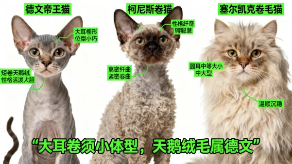 德文帝王猫Mutation Rex：卷毛基因的灵动奇迹