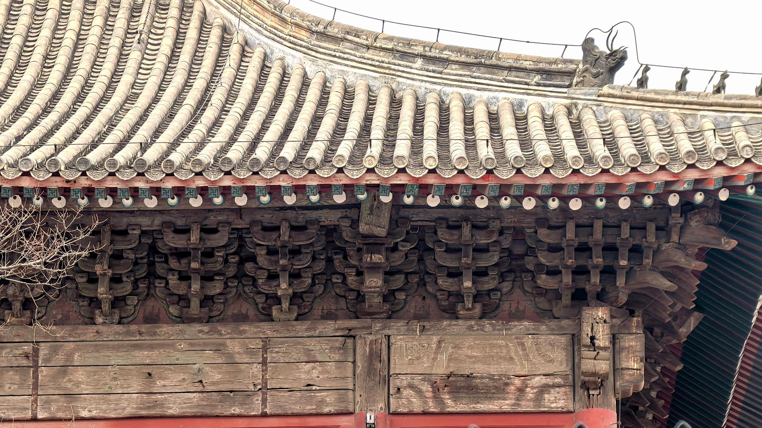 明正德始建大慧寺，仅存大悲宝殿，五百年彩塑难见