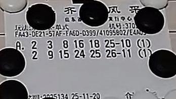 双色球25134期——单式区