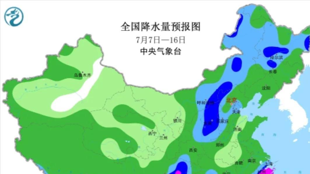 台风丹娜丝将掉头袭击华东华南，异常湿热高温将再来北方