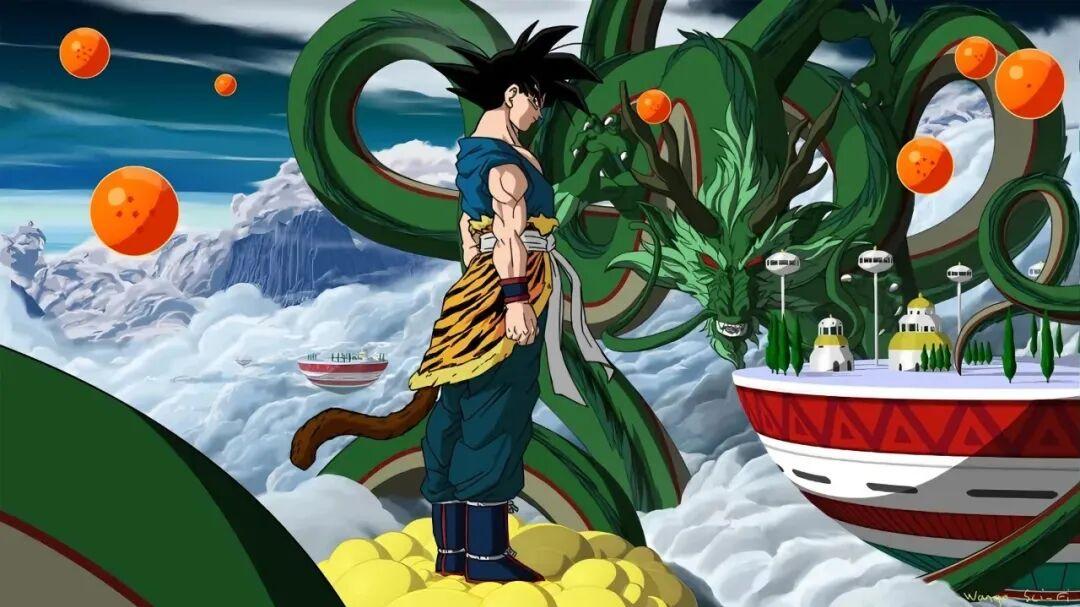 龙珠，诞生41年，8种神龙全部亮相，最强神龙能够逆转全王大招