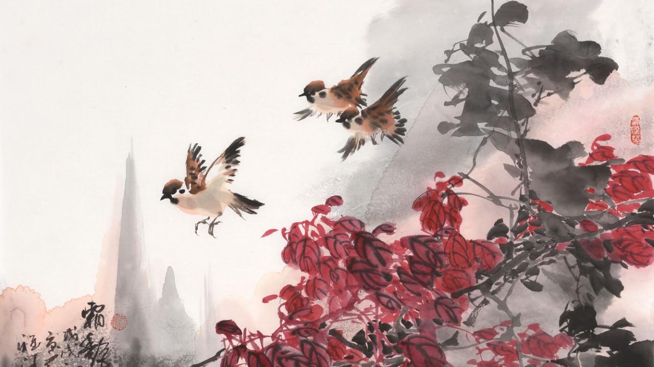 书画雅趣丨墨绘花开处，笔藏遇见欢