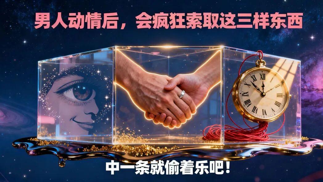 男人动情后，会疯狂“索取”这三样东西，中一条就偷着乐吧！
