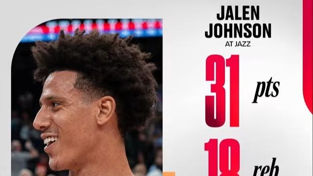 炸了！老鹰新星砍31+18+14+7创历史，4连胜冲东部前五