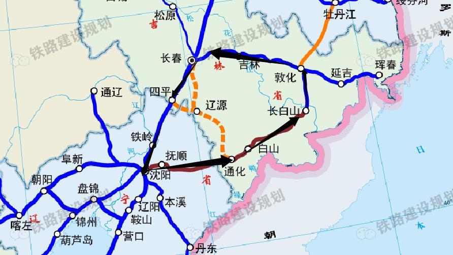 大东北也将有“环线高铁”了！沈白高铁将通车，开行4趟环线高铁
