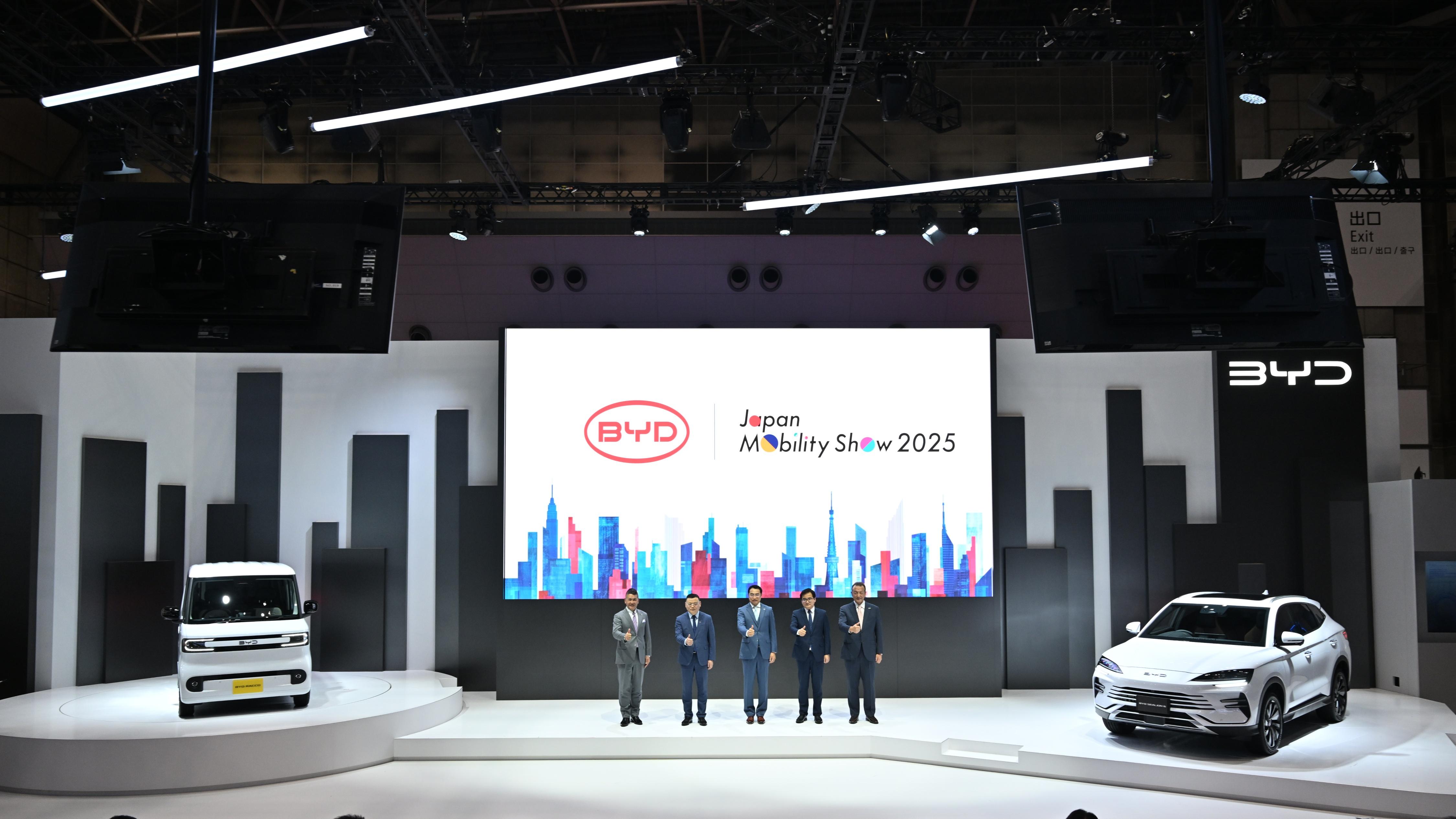 ​【比亚迪闪耀2025东京车展，海外战略加速本土化布局】