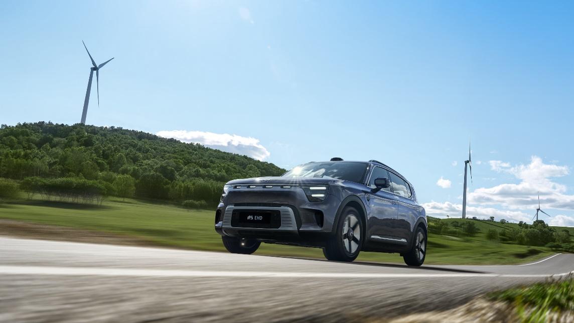 smart #5 EHD超级电混：新奢电混大五座SUV，10月28日见