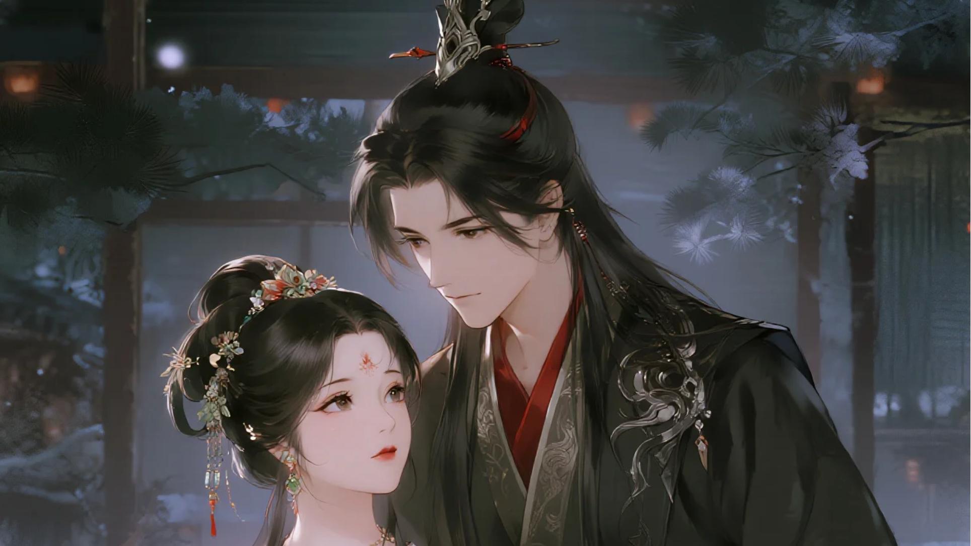 洞房花烛她掀盖头惊见王爷，画皮郎隔窗低哄“忍一忍”；三年后九尾狐尾扫金殿，旧情一刀两断。