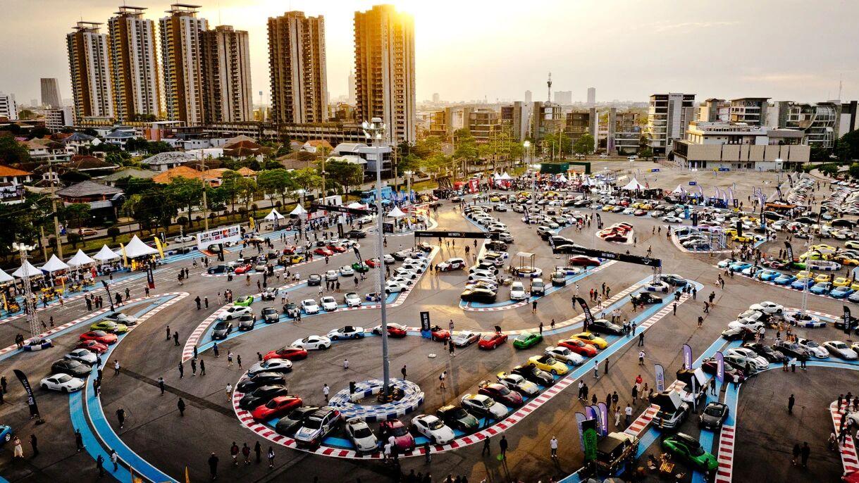 东南亚保时捷盛典喜迎十周年，734台保时捷曼谷开趴