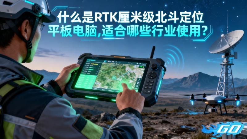 什么是RTK厘米级北斗定位平板电脑, 适合哪些行业使用？