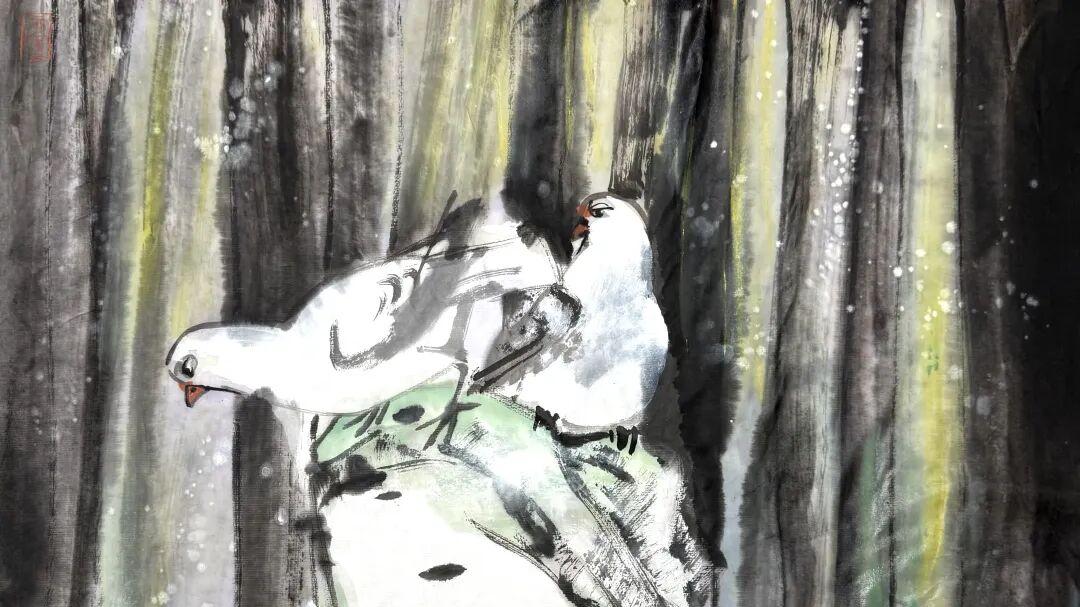 李佰虎现代水墨回顾展开幕