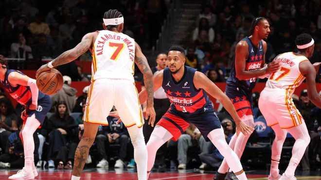 终结本季最长14连败！奇才爆冷大胜老鹰 CJ46+10三分平队史纪录