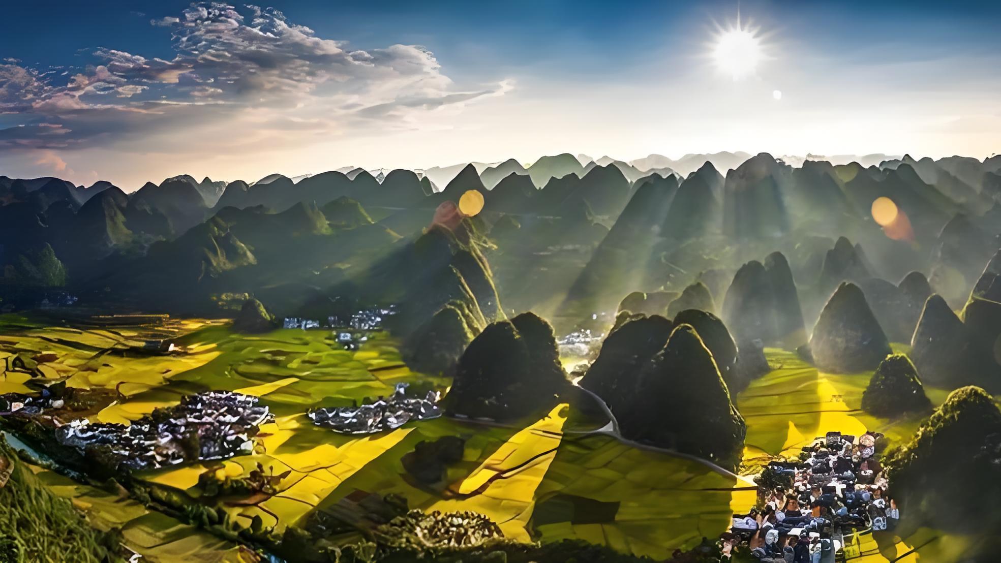 广西贺州私藏秘境，地形独特名字很土，景色却美得一塌糊涂