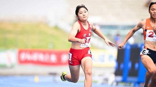 伤仲永！日本15岁短跑小飞人三好美羽废了，曾被认为天赋超陈妤颉