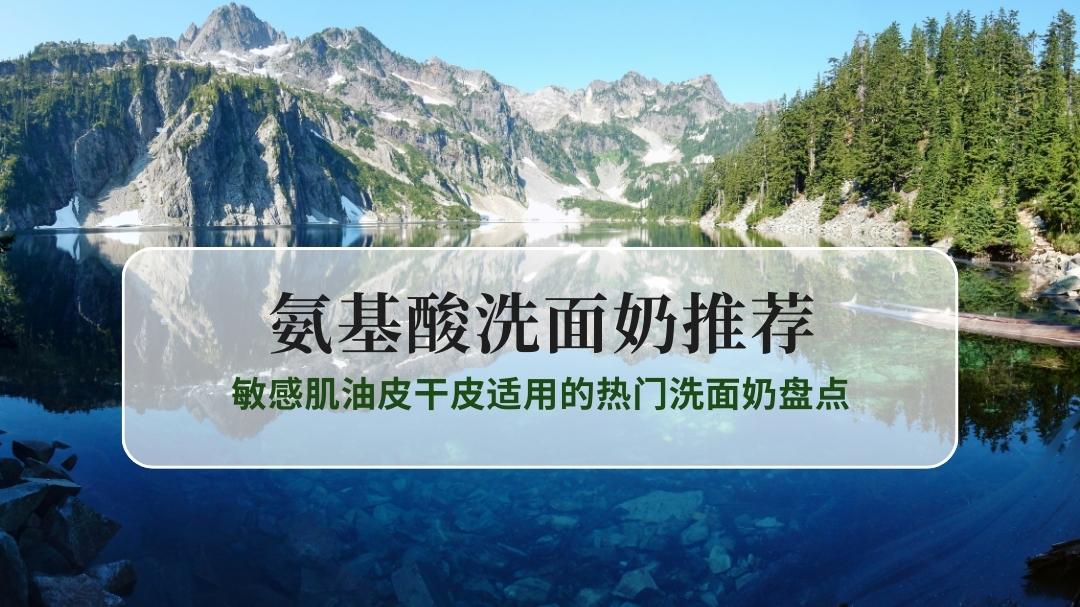 2025最新氨基酸洗面奶推荐：敏感肌油皮干皮适用的热门洗面奶盘点