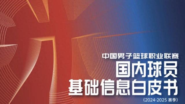 山东籍球员达40人！CBA发布本赛季国内球员基础信息白皮书