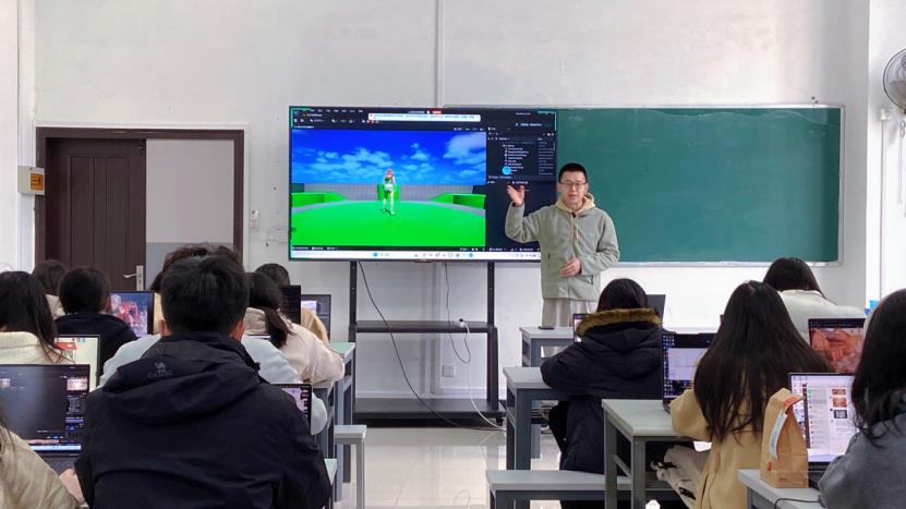 UE5虚幻引擎商业流程走进西华大学课堂