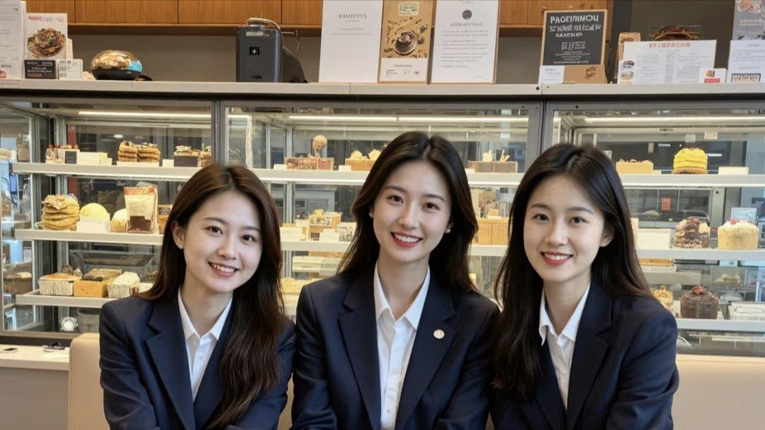 职业装真的很凸显气质啊