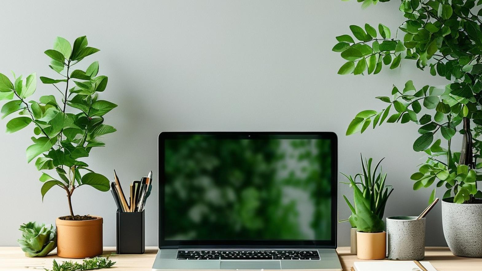 办公室绿植焕新秘籍：湿纸巾让叶片重绽光彩