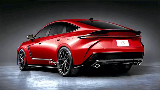 很运动 全新雷克萨斯ES F SPORT渲染图曝光