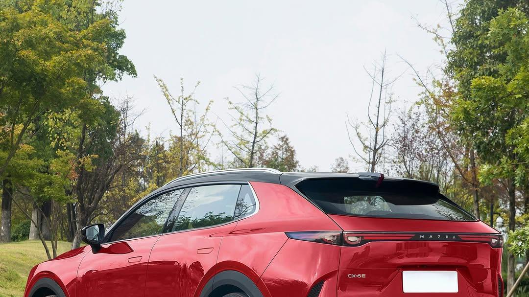 深蓝S05姊妹车型？马自达CX-6e渲染图曝光 定位紧凑型纯电SUV