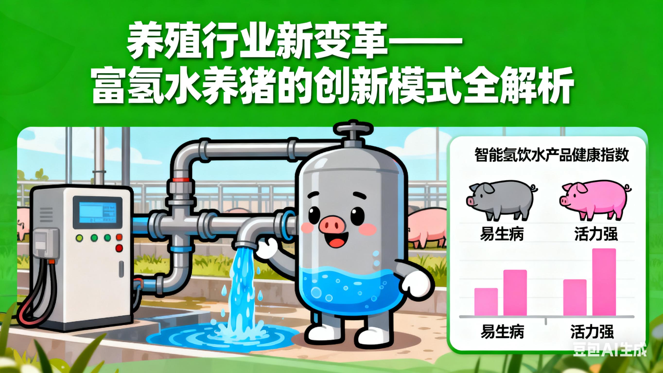 养殖行业新变革——富氢水养猪的创新模式全解析
