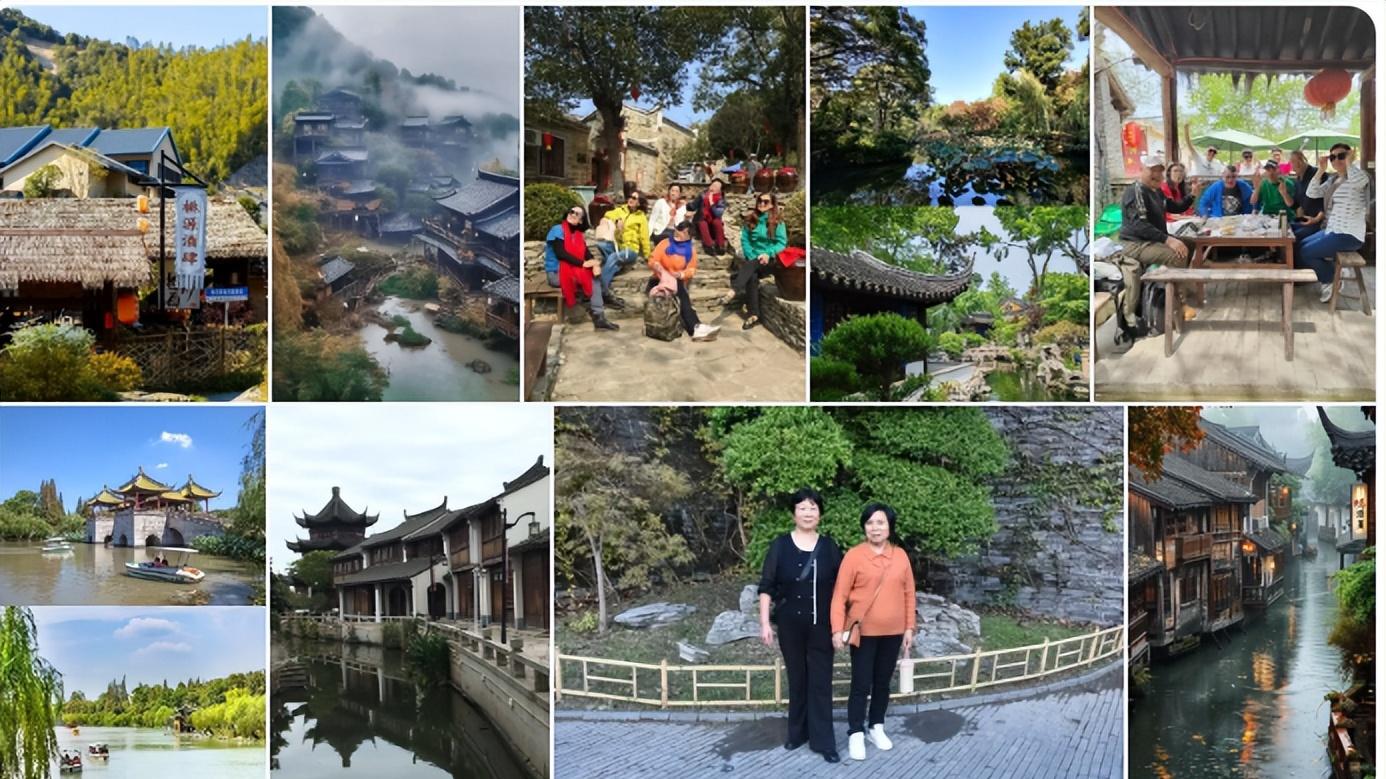 江苏明月湾古村，震泽古村、漆桥古村江南葛村等10个古村落，去过一半一定是江苏人！！