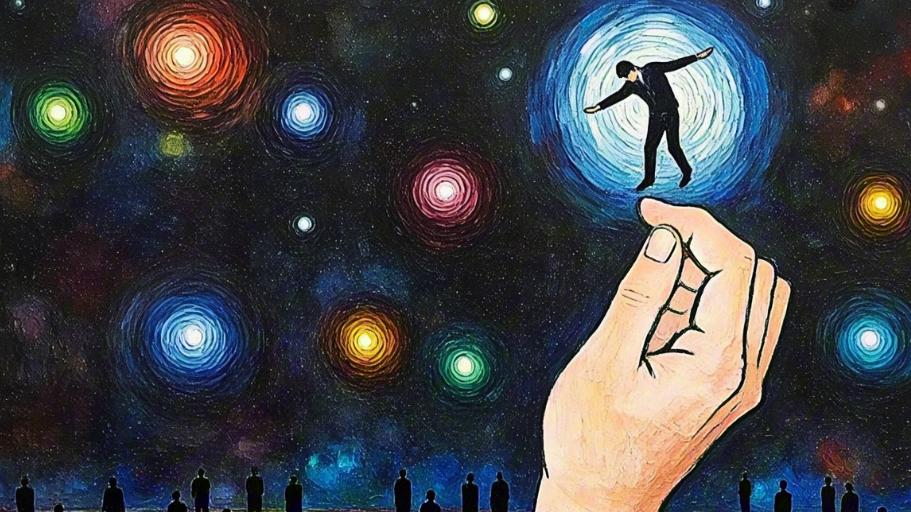 人生是无数次的自我托举，没有人能把你变得越来越好