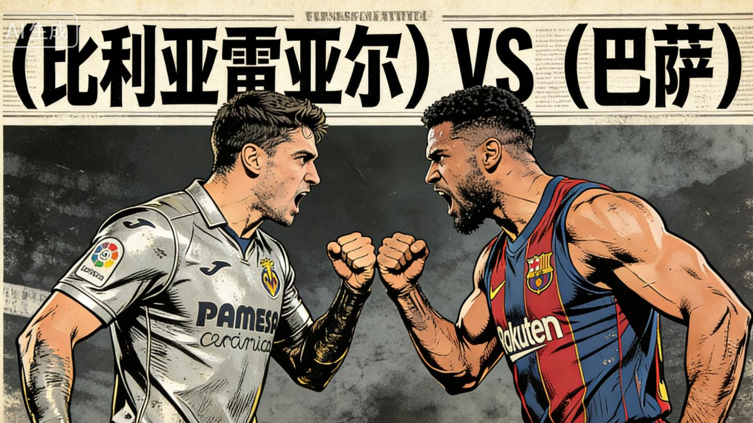 12.21今日足球二串：015比利亚雷亚尔VS巴萨+019维拉VS曼联