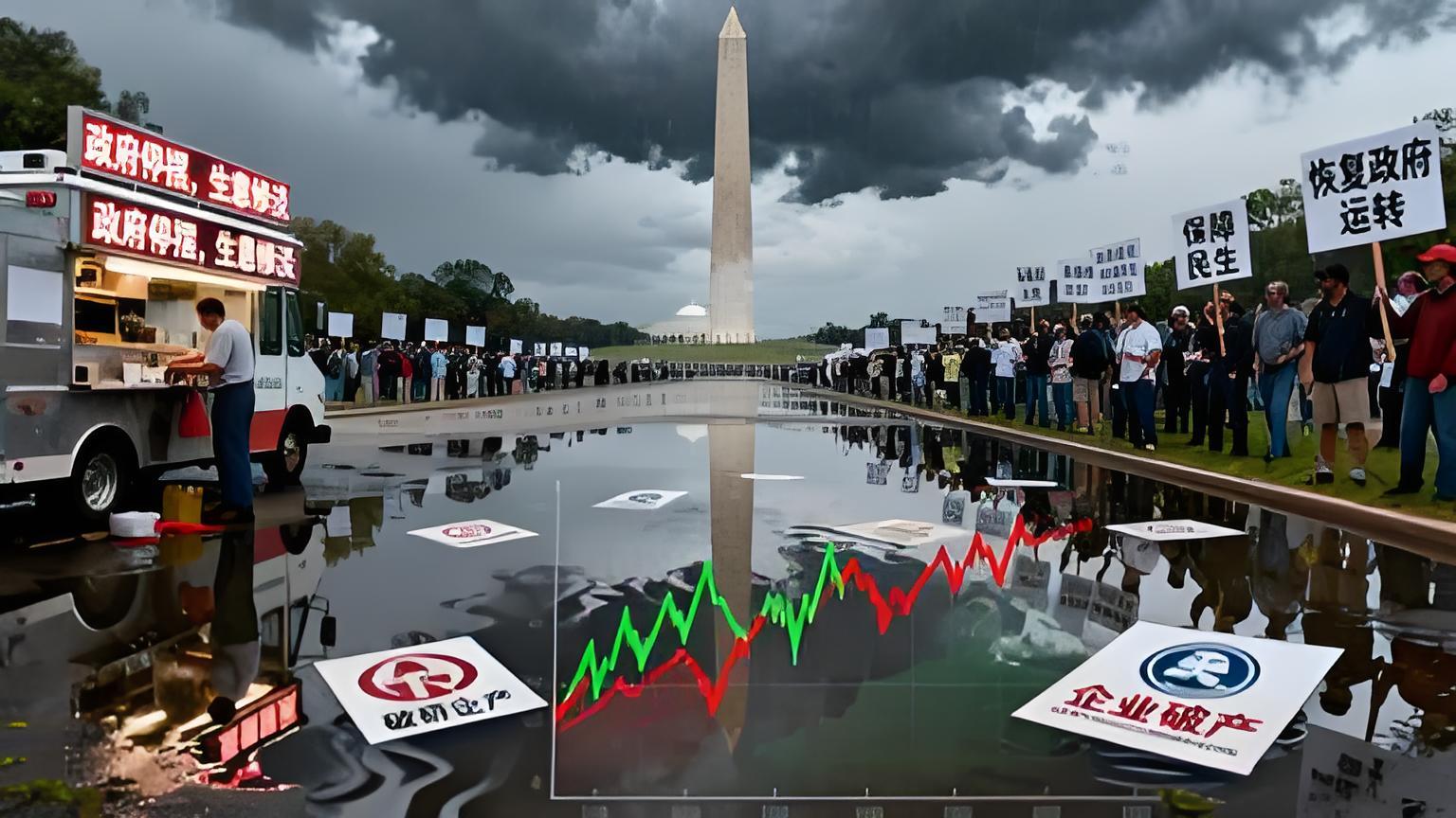 美国政府停摆36天：政治僵局与经济挑战的深度剖析