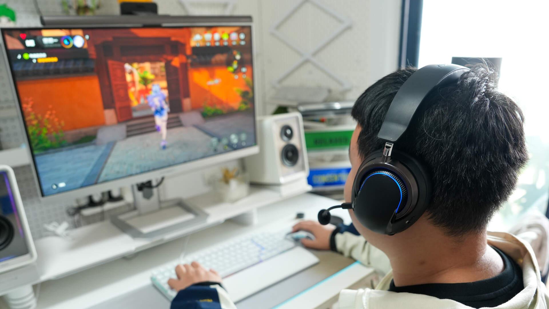 给大家秀秀我的FPS游戏新耳机—狼蛛A7Pro