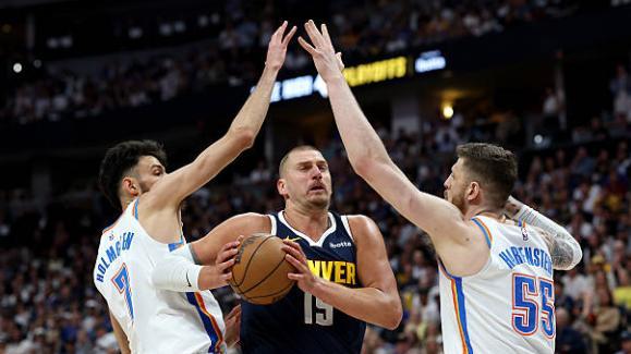 抢七夜炸裂！雷霆主场胜率80%能否压垮掘金？约基奇体能告急