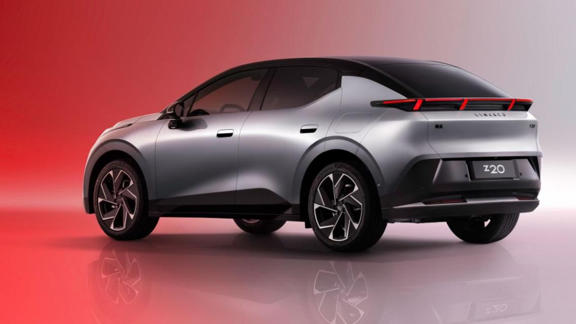 领克Z20的这张银色新皮肤，完美诠释何为高级感