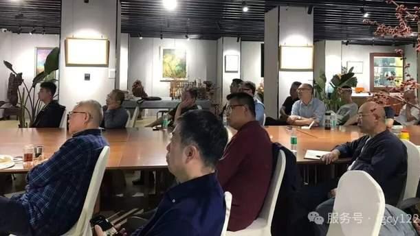 一壶山人《巴蜀文人画概略》讲座：德阳市老领导张法祥等聆听
