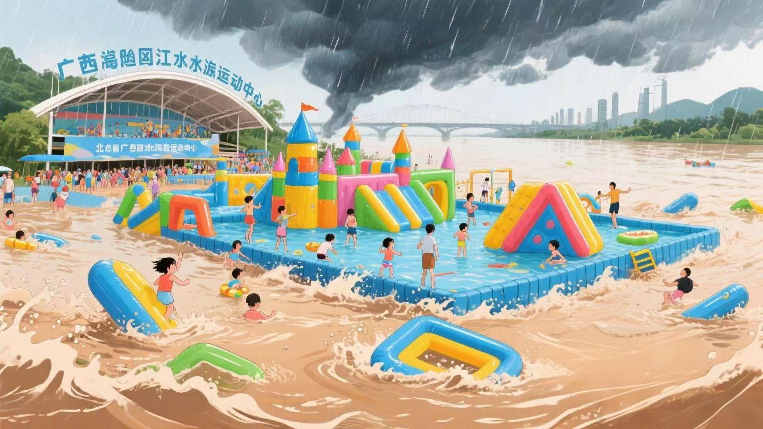 3000万水上乐园开业3天被冲走，这剧情比小说还离谱！