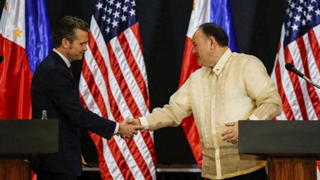 美防长访菲强化遏华布局