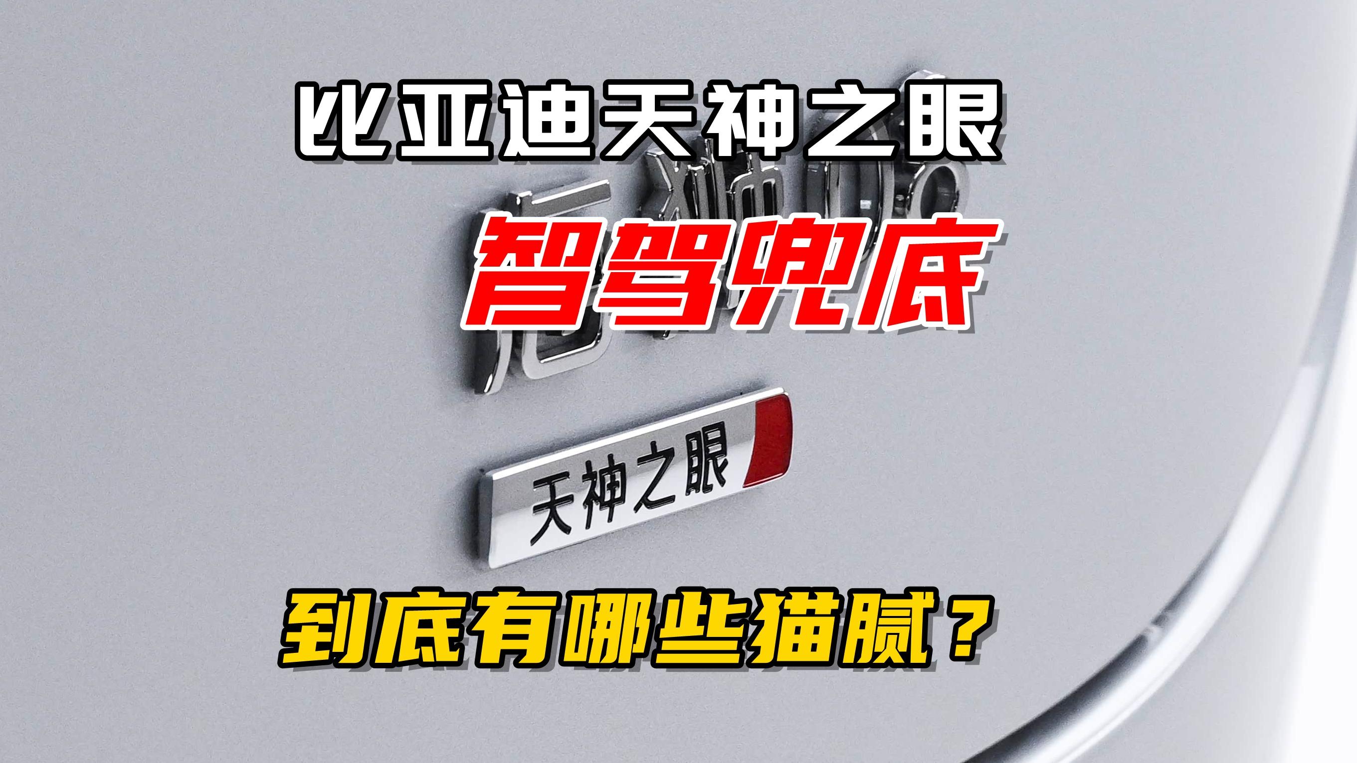 比亚迪天神之眼智驾兜底，到底有哪些猫腻？