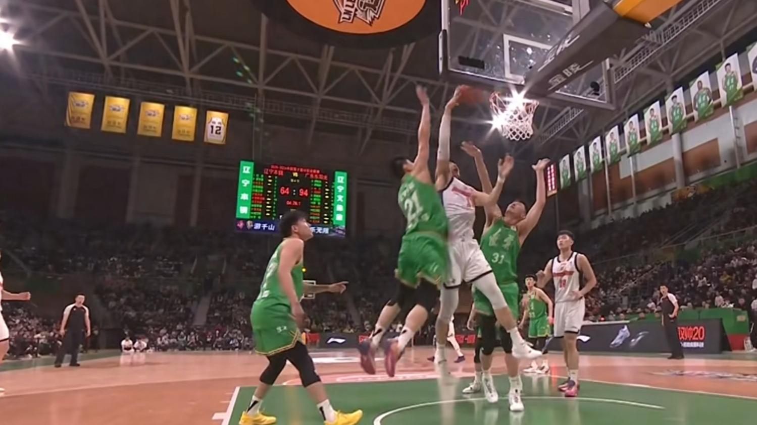 广东108: 78大胜辽宁，三外援暴走并合砍71分！