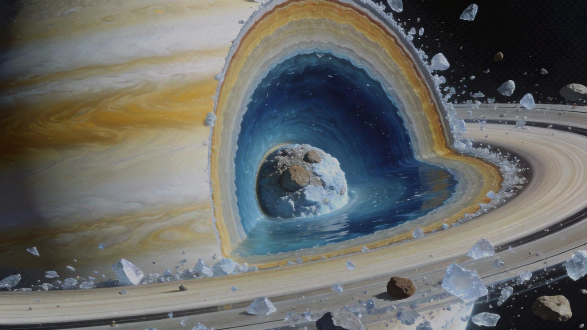 啊？太阳系唯一能浮在水上的行星，竟然是个虚胖的巨人？