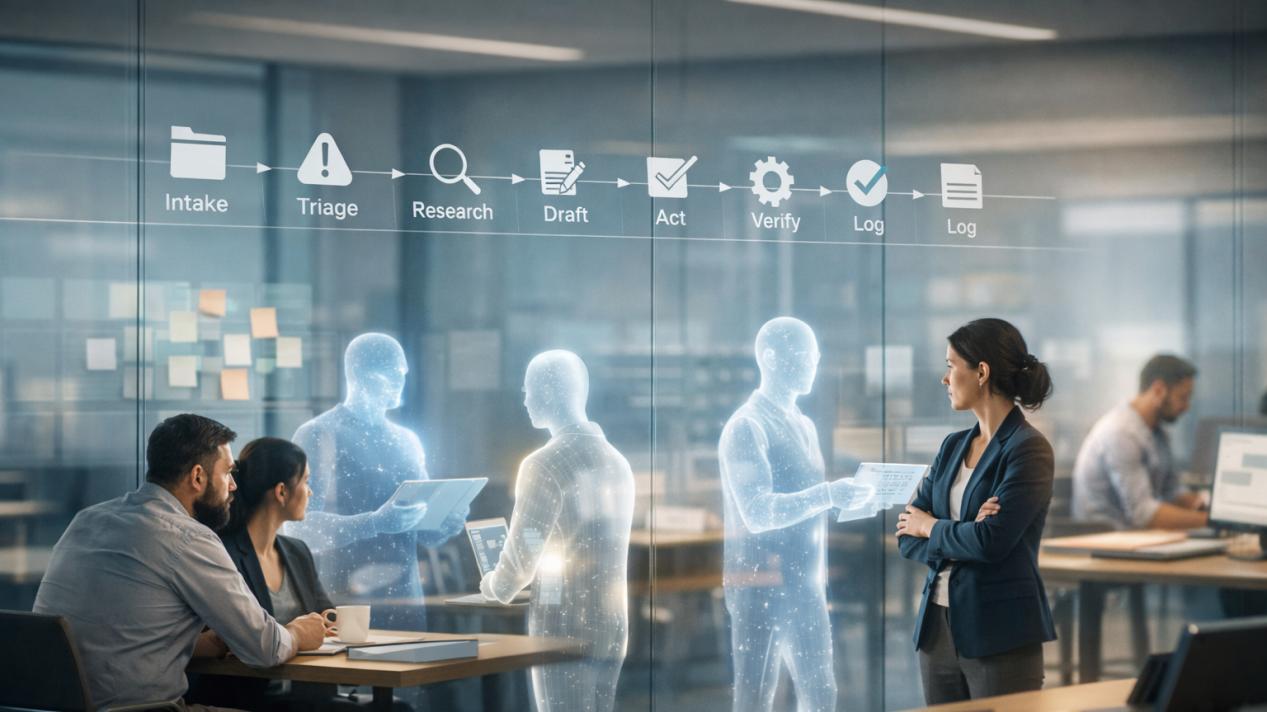 企业RPA+AI智能体规模化落地实操：四阶段从试点到业务共生