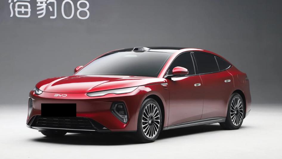 海洋网再添旗舰车型，海豹08实车公布，外形优雅时尚惹人爱