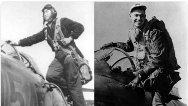 东海上空与我军对峙美空军部队，曾被志愿军击落王牌